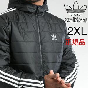 adidas アディダス メンズ レディース ブルゾン ジャケット ジャンパー 黒 2XL adidasOriginals アディダスオリジナルス フード