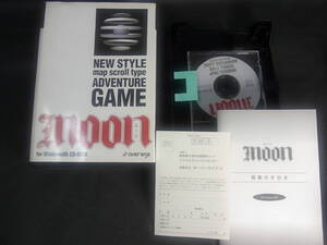 (F353) PCゲーム 希少 Windows95 レトロ オーバーライズ moon RPG CD-ROM ソフト パソコン 当時物 ゲーム