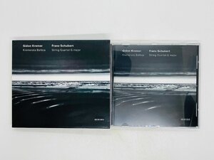 即決CD 独盤 ギドン クレーメル GIDON KREMER / KREMERATA BALTICA / SCHUBERT STRING QUARTET G MAJOR / ECM NEW SERIES 476 1939 X44