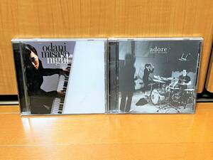 小谷美紗子 CD2枚セット『night』『adore』(HIPLAND MUSIC/HLMCD-0001/TOCT-25027/toshiba EMI/東芝EMI/玉田豊夢/田渕ひさ子)