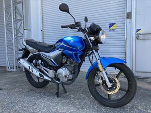 AS4-8.ヤマハ YBR125 青 2015年式 125cc リターン5速 キャブ車 エンジン実働.現状販売/A-ONE豊橋アウトレットスーパー/2022.0412/0A00