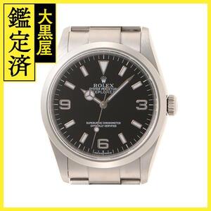 Y番 2002年 並行 ROLEX ロレックス エクスプローラーI 114270 SS ス ブラック 【460】2148103730177