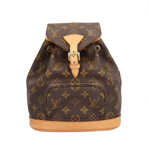 ルイヴィトン ミニ・モンスリ モノグラム リュック・デイパック モノグラムキャンバス M51137 レディース LOUIS VUITTON 中古