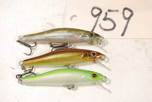 メガバス　MEGABASS　X-５５　F　３個　セット　９５９