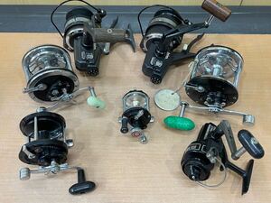 RM9927 釣具 FIGHTER 130 オリンピック リール Daiwa SPIN MATIC SS-3000LBX OLYMPiC 200 LONG BEACH 65 7個まとめて 現状品 1029