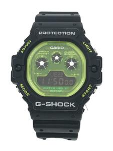 CASIO◆クォーツ腕時計_G-SHOCK/デジタル/イエロー/ブラック/DW-5900TS