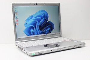 1円スタート ノートパソコン Windows11 WPS office搭載 Panasonic レッツノート CF-SV8 第8世代 Core i5 SSD256GB メモリ8GB カメラ