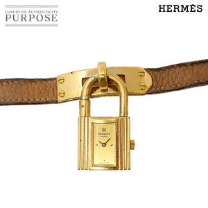 エルメス HERMES ケリーウォッチ ヴィンテージ レディース 腕時計 ゴールド クォーツ ウォッチ カデナ Kelly Watch 90265036