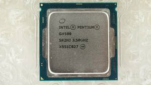 【LGA1151・3.5GHz】Intel インテル Pentium G4500 プロセッサー