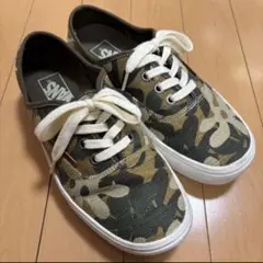 VANS スニーカー　フラワーカモフラージュ