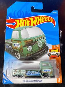 ホットウィール HOTWHEELS VOLKSWAGEN T2 PICKUP フォルクスワーゲン ピックアップ HARDWARE