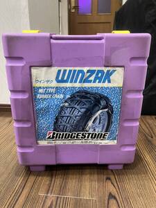 ブリヂストン WINZAK ウィンザクタイヤチェーン 非金属タイヤチェーン サイズL510 中古