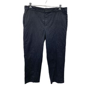 Dickies ワーク・ペインターパンツ W42 ディッキーズ ブラック ビッグサイズ 古着卸 アメリカ仕入 2311-1257