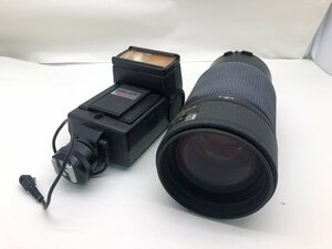 Nikon ED AF NIKKOR 80-200mm 1:2.8 / kako AUTO-3400S 一眼レフカメラ用レンズ ストロボ まとめ ジャンク 中古【UC050059】