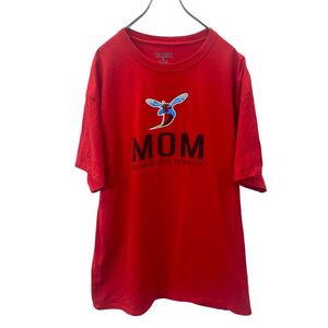 Champion 半袖 プリント Tシャツ XL サイズ チャンピオン レッド 古着卸 アメリカ仕入 t2409-3624