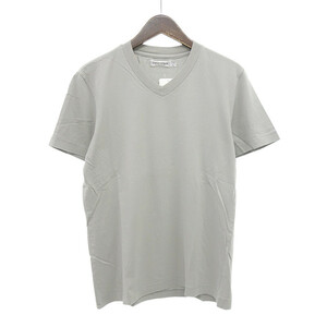 【特別価格】GIORGIO ARMANI VネックTシャツ グレー グレー メンズL