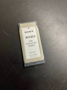 【実用中古品】　SONY QDA-EX1 XQDメモリーカード専用ExpressCardアダプター