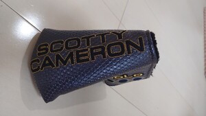 GOLO 極上美品　マレット用　奇跡の一品スコッティキャメロン　 タイトリスト パイソン　 SCOTTY CAMERON パターカバー 　大型マレット用