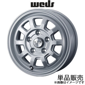 ヴィセンテ06 TL タウンエース S402/S412 13インチ アルミホイール 1本 シルバー 0040112 WEDS STYLISH WHEELS VICENTE-06 TL