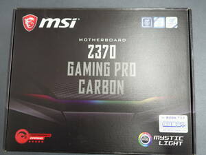 MSI Z370 GAMING PRO CARBON ザーボード Intel Z370 LGA 1151 ATX メモリ最大64GB対応 