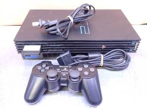 J837# 動作品 SONY SCPH-30000 PlayStation 2 PS2 プレイステーション2 コントローラー メモリーカードセット