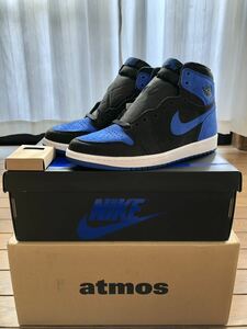 Nike Air Jordan 1 Retro High OG Royal Reimagined ナイキ エアジョーダン1 ロイヤル リイマジンド DZ5485-042 US 8.5 26.5cm 黒タグ付