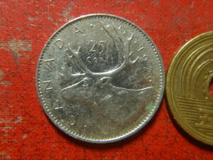 外国・カナダ／２５セント・ニッケル貨（1979年）　240609
