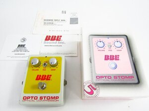 BBE OPTO STOMP エフェクター 動作OK ▼G4699