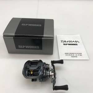 05w06563★1円~ 【釣り用品】 DAIWA ダイワ ベイトリール SLP WORKS STEEZ A TW 動作確認済み 中古品