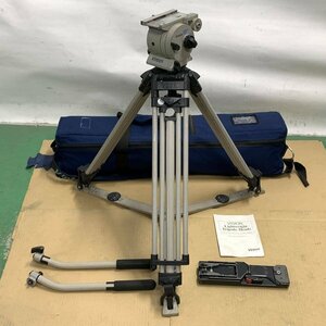 VINTEN ビンテン Vision 10LF カメラ三脚 ボール径:100mm [ 取説 /ハンドル×2 / 三脚ベース / ケース ]付き●現状品【TB】