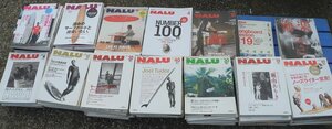 サーフィン雑誌　NALU季刊ナルー　4巻から117巻まで／ロングボードレッスン119／海楽1から5巻、巻数表示なし1　　(^00YA12A