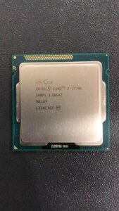 CPU インテル Intel Core I7-3770K プロセッサー 中古 動作未確認 ジャンク品 - A603