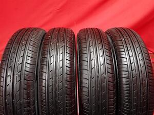 中古タイヤ 135/80R12 68S 4本セット ヨコハマ ブルーアース ES ES32 YOKOHAMA BLUEARTH 9分山★n12 アルト ワゴンR ミラ キャロル