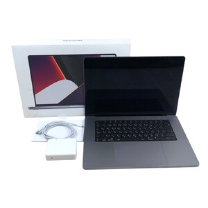 USED Apple アップル Mac Book Pro マックブック プロ M1 Max 16インチ A2485 32GB 1TB Ventura 13.1 充放電回数19 箱付 動作確認 初期化済