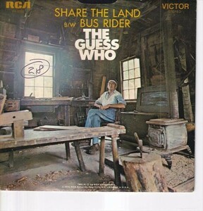 The Guess Who - Share The Land / Bus Rider (A) RP-Y476