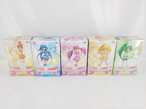 スマイルプリキュア! DXガールズフィギュア 5体セット キュアハッピー キュアサニー キュアピース キュアマーチ キュアビューティ