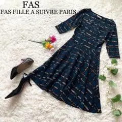 FAS FILLE A SUIVRE PARIS 半袖ワンピース　フランス製