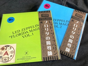 特価！●Led Zeppelin - フロリダの魔術師 Florida Magik Vol.1 & 2 セカンドカラー盤 : Empress Valley プレス3CD紙ジャケット