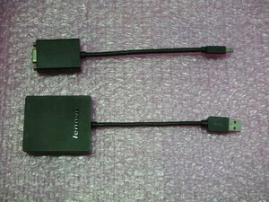 Lenovo Universal USB 3.0 To VGA/HDMI Adapter ・ Mini Display Port to VGA Adapter Set！