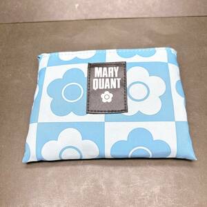 【08】送料185円 MARY QUANT/マリーワント エコバッグ デイジーバッグ ブルー スモールサイズ