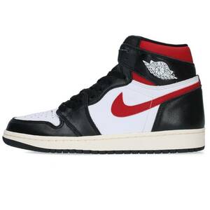 ナイキ スニーカー AIR JORDAN 1 RETRO HIGH OG GYM RED 555088-061 26.5cm エアジョーダン1ハイオージージムレッドスニーカー 中古 HJ12