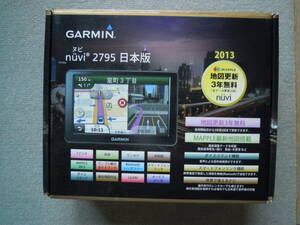 GARMIN nuvi 2795 日本版　動作確認済み　海外旅行レンタカー使える　地図ソフトが在れば役に立つカーナビ　ヨーロッパ地図ソフト付き　