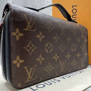 【希少】ルイヴィトン LOUIS VUITTON ジッピーXL 長財布 トラベルケース クラッチバッグ モノグラム マカサー メンズ ビジネス M61506