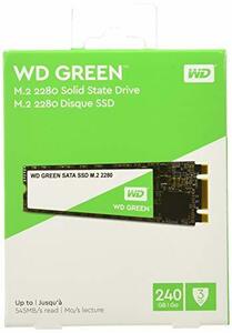 【中古】WD 内蔵SSD M.2-2280 / 240GB / WD Green / SATA3.0 / 3 / WDS240G2G0B