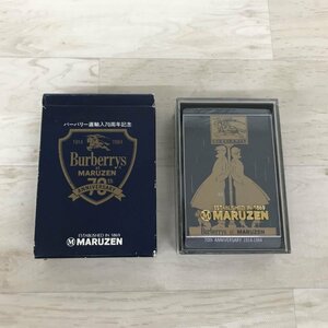 未使用 Burberrys バーバリー 直輸入70周年記念 トランプ MARUZEN マルゼン[C6191]