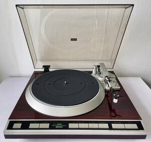 【動作品】★DENON DP-45F★Direct Drive Fully Automatic Turntable +Headshell/Audio Technica Cart/Stylus★[Working - Tested OK!]