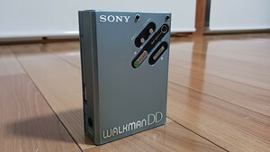 ☆未使用に近い☆　希少　動作品　SONY WALKMAN DD WM-DD ソニー ウォークマン ポータブルプレーヤー カセットプレーヤー 