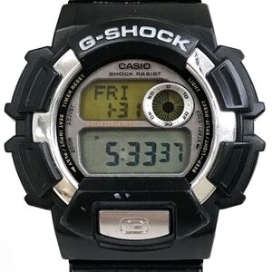 美品 CASIO カシオ G-SHOCK ジーショック 腕時計 DW-9500RL-1T クオーツ デジタル ラウンド ブラック カレンダー コレクション 動作確認済