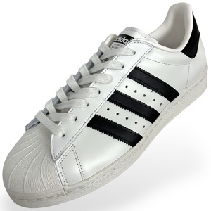 未使用 23年製 adidas アディダス SUPERSTAR 82 スーパースター ID5961 ローカット レザー スニーカー シェルトゥ シューズ 27cm ホワイト