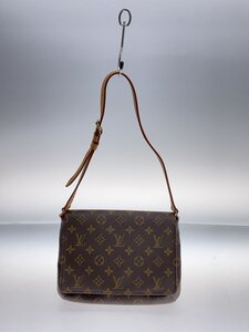 LOUIS VUITTON◆ミュゼット・タンゴ_モノグラム・キャンバス_ロングショルダー_BRW/PVC/BRW/総柄